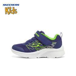 SKECHERS 斯凯奇 Skechers斯凯奇童鞋2021秋季新款小童学步鞋男童运动鞋透气宝宝鞋