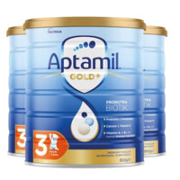 Aptamil 爱他美 金装版婴幼儿配方牛奶粉金装3段3罐