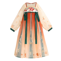 十三余 花萼暗香 童装 连衣裙 STZ143007