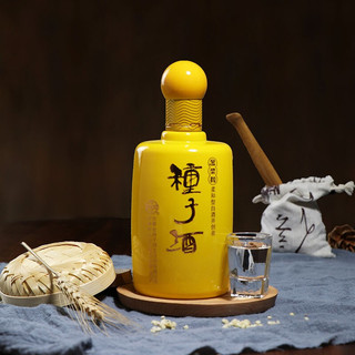 金种子 金柔和 种子酒 41.8%vol 浓香型白酒 460ml*4瓶 整箱装