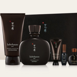 Sulwhasoo 雪花秀 男士本润致选礼盒装 (清爽洁面乳150ml+30ml+精华露140ml+15ml+乳液8ml)