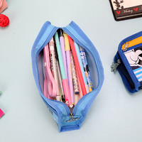 88VIP：Disney 迪士尼 包邮迪士尼笔袋小学生男孩铅笔袋文具盒大容量铅笔盒女孩文具袋 1件装