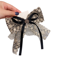 she’s colour SC10598 蝴蝶结发夹 黑色