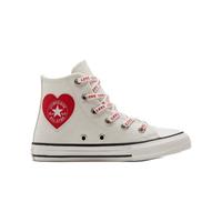 CONVERSE 匡威 Chuck Taylor All Star 儿童帆布鞋 A01604C 白色爱心 35码