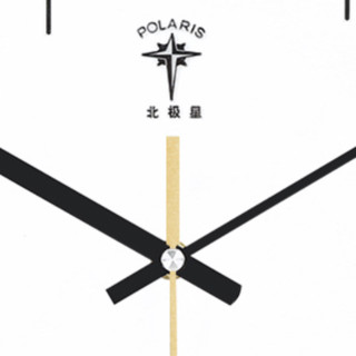 POLARIS 北极星 时尚石英挂钟 金色 10英寸 圆形 立体款