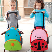 斯凯雷普 SkipHop 可爱动物园小孩儿童专用行李箱拉杆箱16寸 - 多款可选