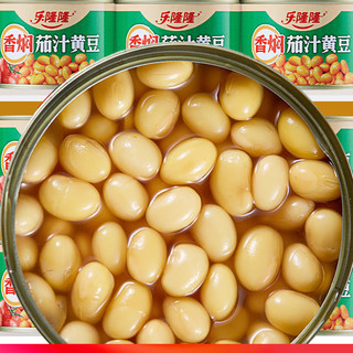 乐隆隆 香焖茄汁黄豆 184g*2罐