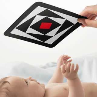 babycare WZA009-A 视觉发育卡 黑白色 4盒