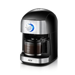 ACA 北美电器 咖啡机家用小型全自动研磨一体办公迷你美式磨豆
