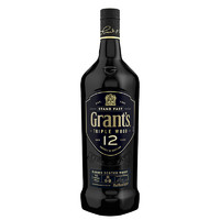 Grant's 格兰 洋酒 格兰威 三桶陈酿12年苏格兰威士忌700ml