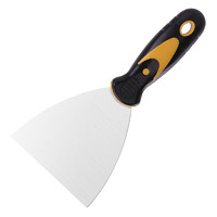 deli 得力 不锈钢油灰刀清洁刮刀铲刀抹灰腻子刀4英寸 DL-HD4