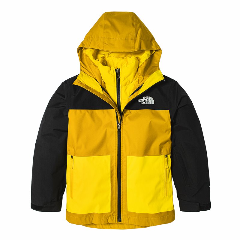 THE NORTH FACE 北面 男童滑雪服三合一防水外套