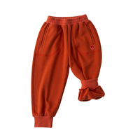 舍予良仓 K21403124 儿童加绒运动长裤