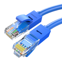 UGREEN 绿联 六类CAT6 千兆圆网线 蓝色 3m