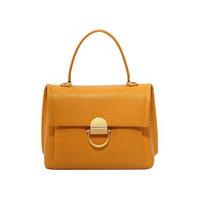 DISSONA 迪桑娜 灵动系列 女士羊皮革手提包 8201012901 黄色 小号