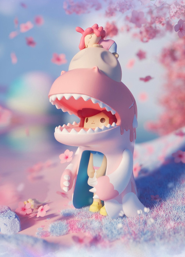 litorworks狸投恐龙妹梦境系列盲盒