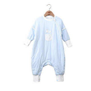 L-LIANG 良良 3830100020395 婴儿睡袋 薄夹棉款 蓝色 95cm