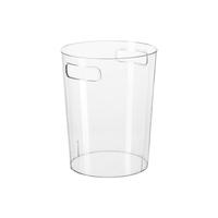 非凡家品 垃圾桶 18*27cm 2个 透明