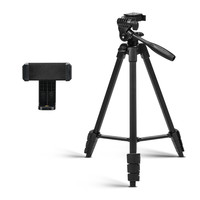 WEIFENG 伟峰 WF-320（手机夹套装）配横竖选择手机夹 单反微单相机脚架摄影架便携三脚架手机直播支架户外