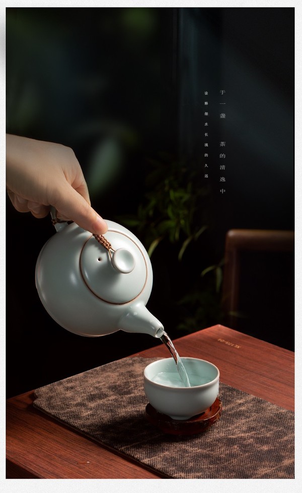 东道 陶瓷功夫茶具 办公茶具套装