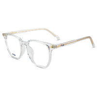 FILA 斐乐 FL7207 中性TR-90眼镜框 亮眼透明色