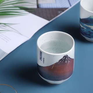 大英博物馆 富岳三十六景系列 茶杯 2个