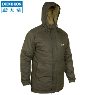 DECATHLON 迪卡侬 夹克户外登山男款加厚防风外套SOLOGNAC 军绿色