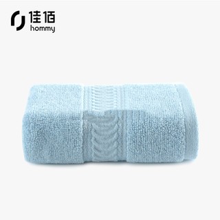 佳佰 纯棉毛巾 蓝色32cm*74cm/120克/条