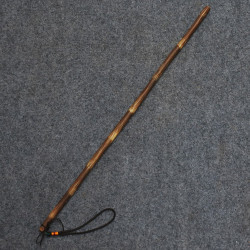 曹晖纯天然实心金丝竹教鞭