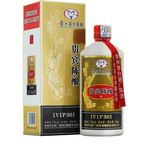 MOUTAI 茅台 古源陈酿 VIP30 53%vol 酱香型白酒 500ml 单瓶装