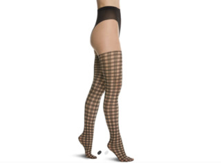 WOLFORD Check Lines Tights