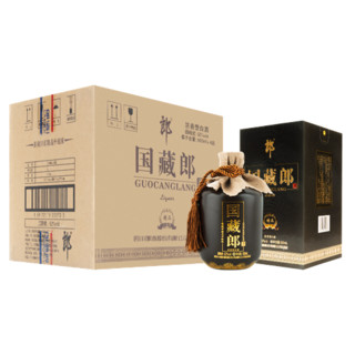 LANGJIU 郎酒 国藏郎 精品 升级版 52%vol 浓香型白酒 500ml*4瓶 整箱装
