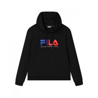 FILA 斐乐 女子运动卫衣 F11W038210G-BK 正黑色 M