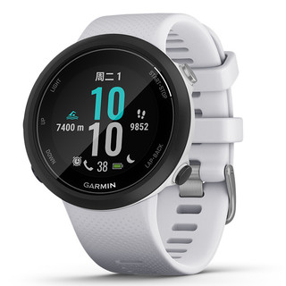 GARMIN 佳明 Swim 2 运动手表 010-02247-21 卵石白 42mm