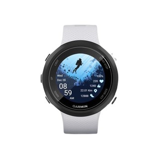 GARMIN 佳明 Swim 2 运动手表 010-02247-21 卵石白 42mm