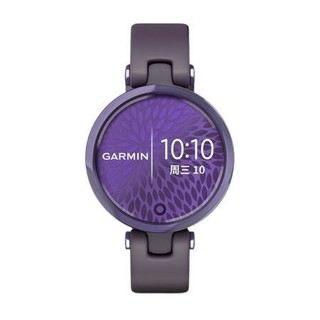 GARMIN 佳明 Lily 运动手表+Swell保温杯 午夜罗兰紫 34.5mm 活力版