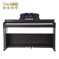 The ONE 壹枱 智能钢琴 电钢琴旗舰PLAY 88键电钢琴重锤数码钢琴  黑色 套机版