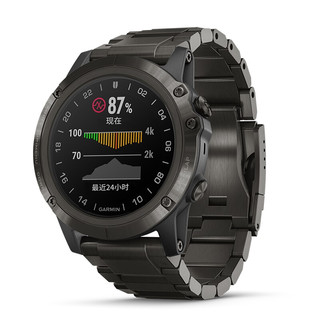 GARMIN 佳明 D2 Delta 运动手表 010-01989-33 黑色 51mm PX钛合金款