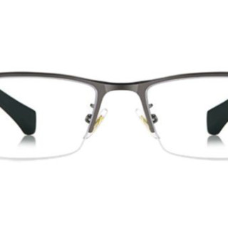 HD 汇鼎 1619 枪色TR合金眼镜框+1.56折射率 防蓝光镜片