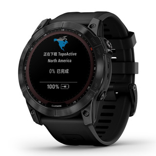 GARMIN 佳明 Fenix 7X 运动手表 碳黑 51mm DLC旗舰版 礼盒款