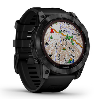 GARMIN 佳明 Fenix 7X 运动手表 碳黑 51mm DLC旗舰版 礼盒款