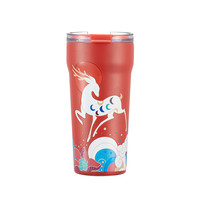 共禾京品 X 遇见博物 九色鹿保温杯 500ml 中国红