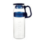PLUS会员：iwaki 怡万家 KT2933-BL 玻璃凉水壶 1.3L 玛瑙蓝