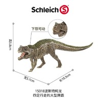 PLUS会员：Schleich 思乐 波斯特鳄龙15018