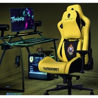PLUS会员：ThundeRobot 雷神 E102 未来战士 电竞电脑椅