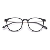 HD 汇鼎 2032 黑色金属TR眼镜框+1.56折射率 非球面镜片 灰变