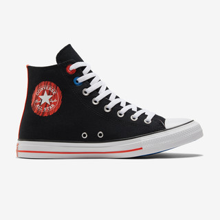 CONVERSE 匡威 Chuck Taylor All Star 中性运动帆布鞋 171963C 黑色/红色 35