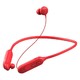PLUS会员：JX 京选 HS520 入耳式颈挂式蓝牙耳机 红色