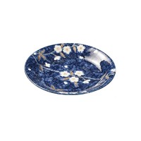 京东京造 蓝绘蔓樱系列 餐盘 7.6英寸 蓝色