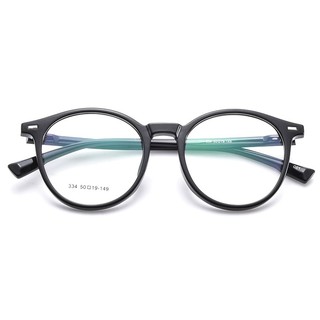 HD 汇鼎 334 黑色TR90眼镜框+1.60折射率 防蓝光镜片
